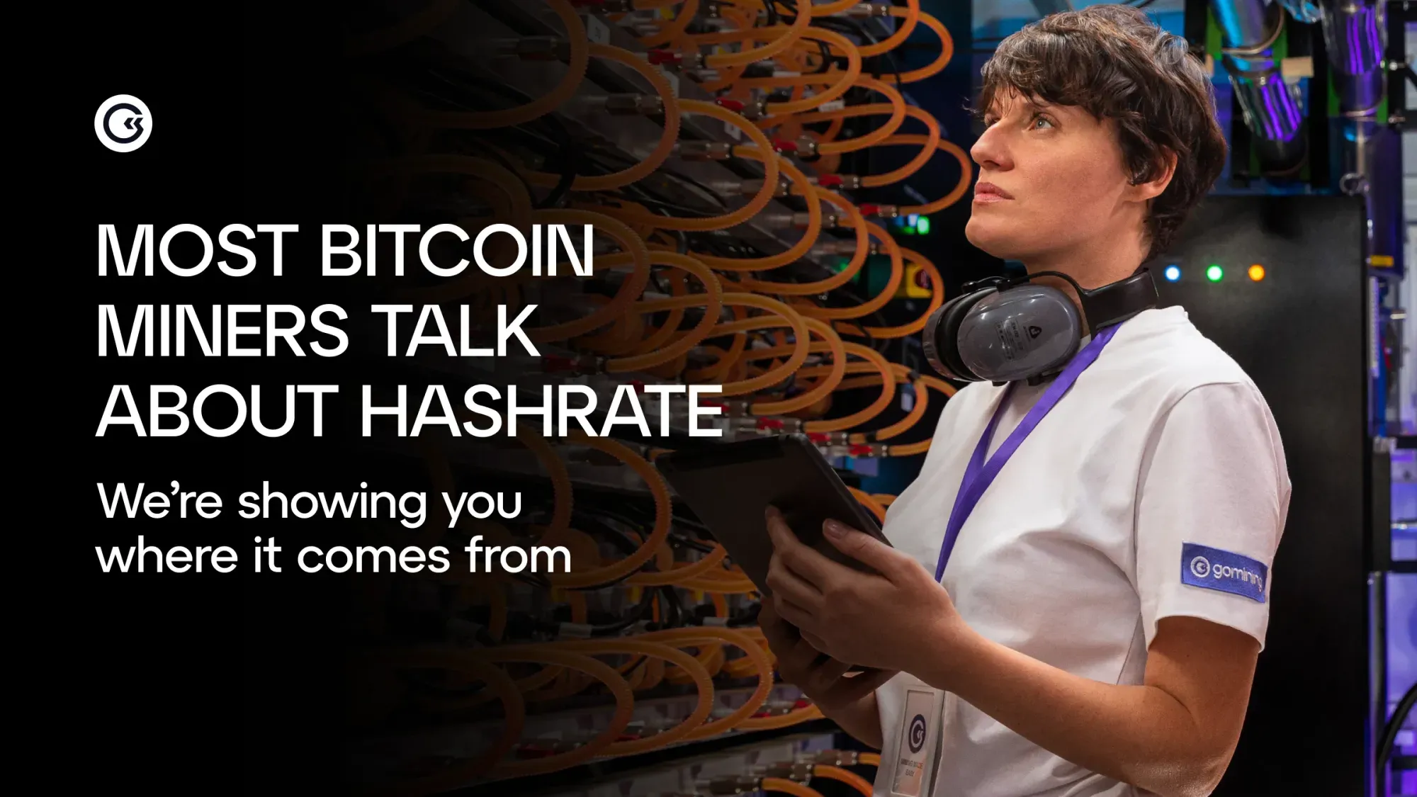 Da dove proviene l'Hashrate: all'interno delle operazioni di GoMining