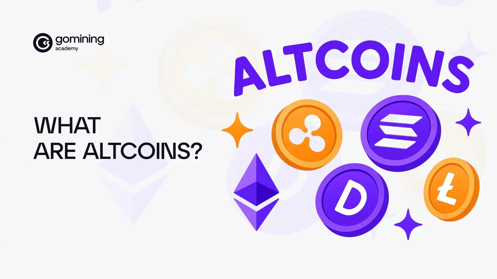 What are Altcoins? poster