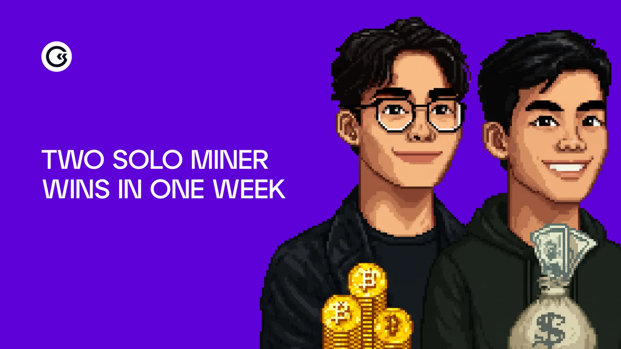 Two solo miner wins in one week