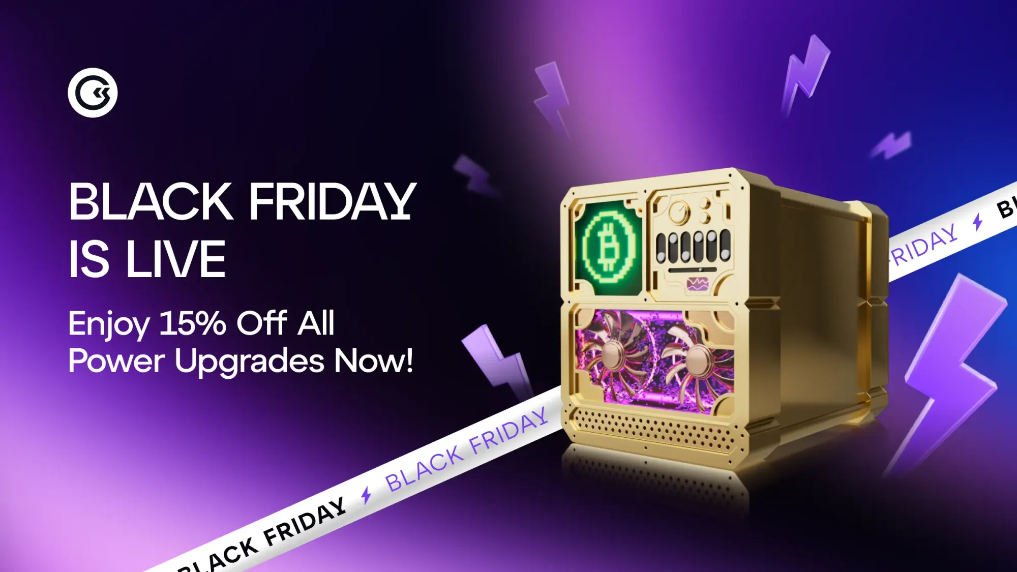 Black Friday Power Upgrades Are Here — 15% Off Until Nov 29 🖤⚡