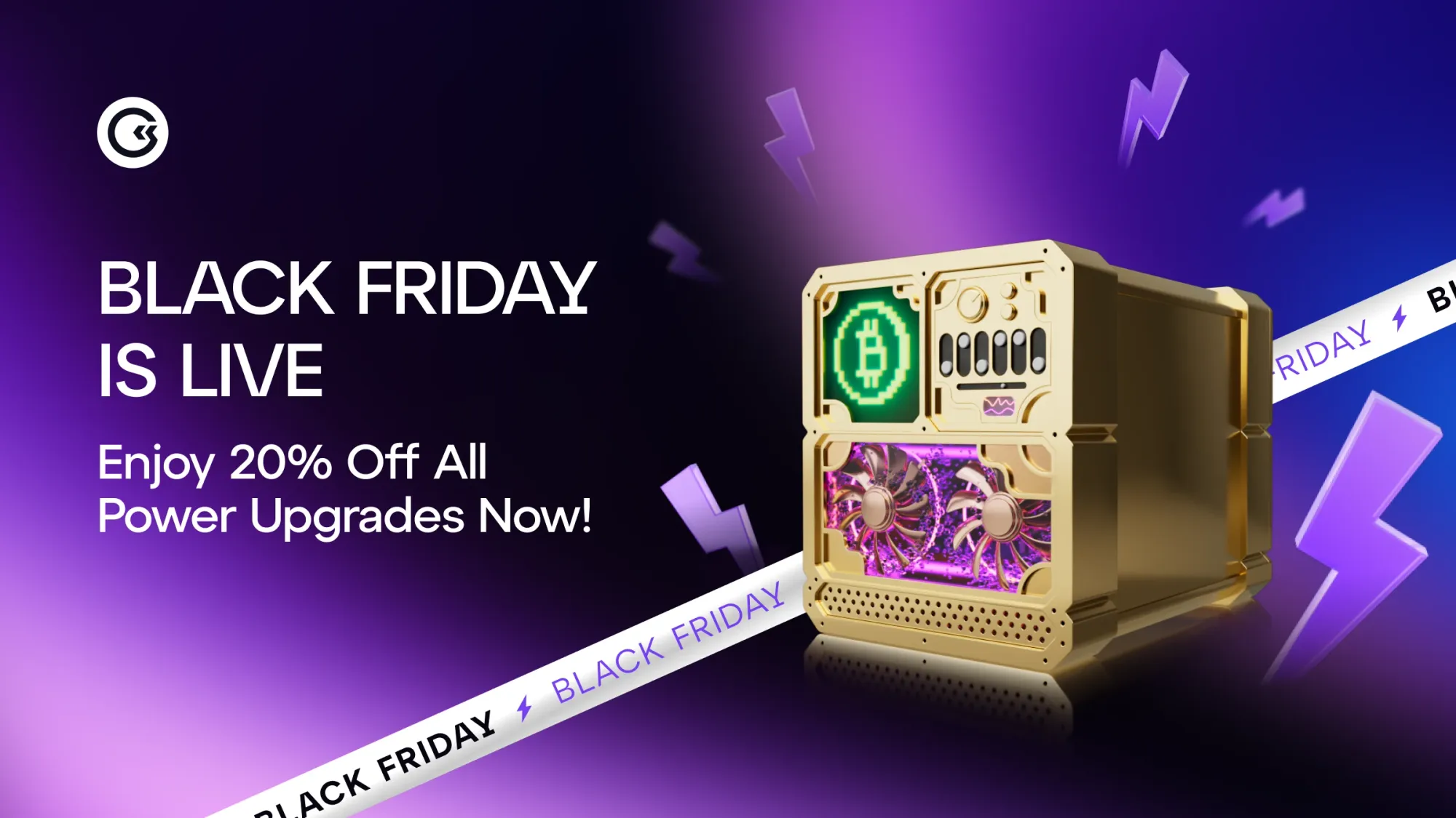 Black Friday Power Upgrades Are Here — 20% Off Until Nov 29 🖤⚡