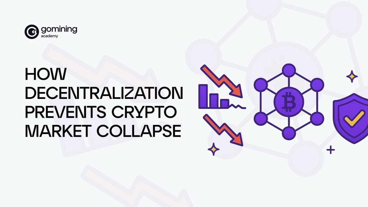 How Decentralization Prevents Crypto Market Collapse poster