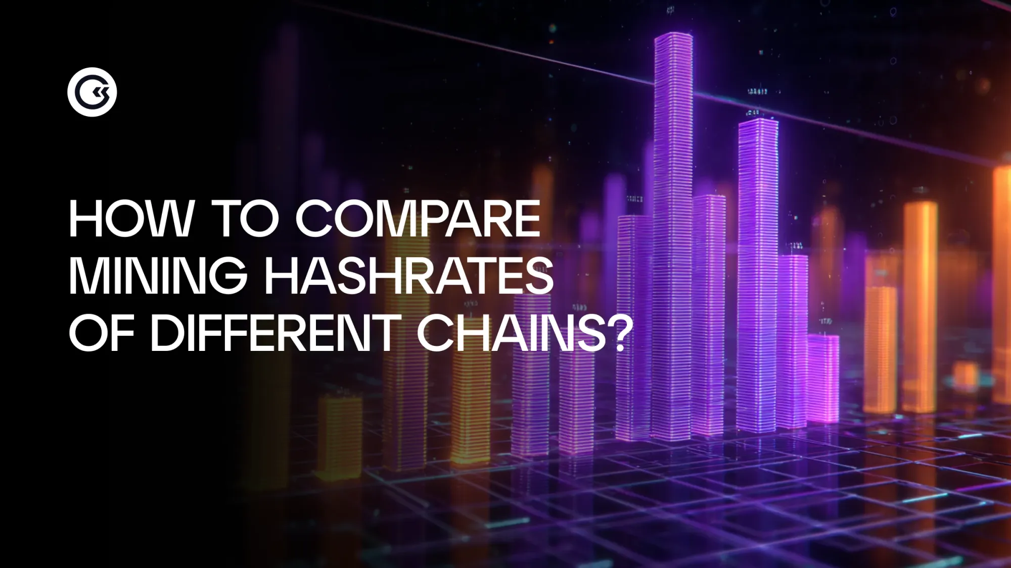 Cómo comparar el hashrate de diferentes blockchains?