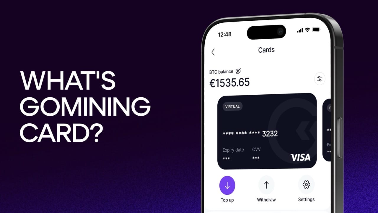 GoMining Card poster