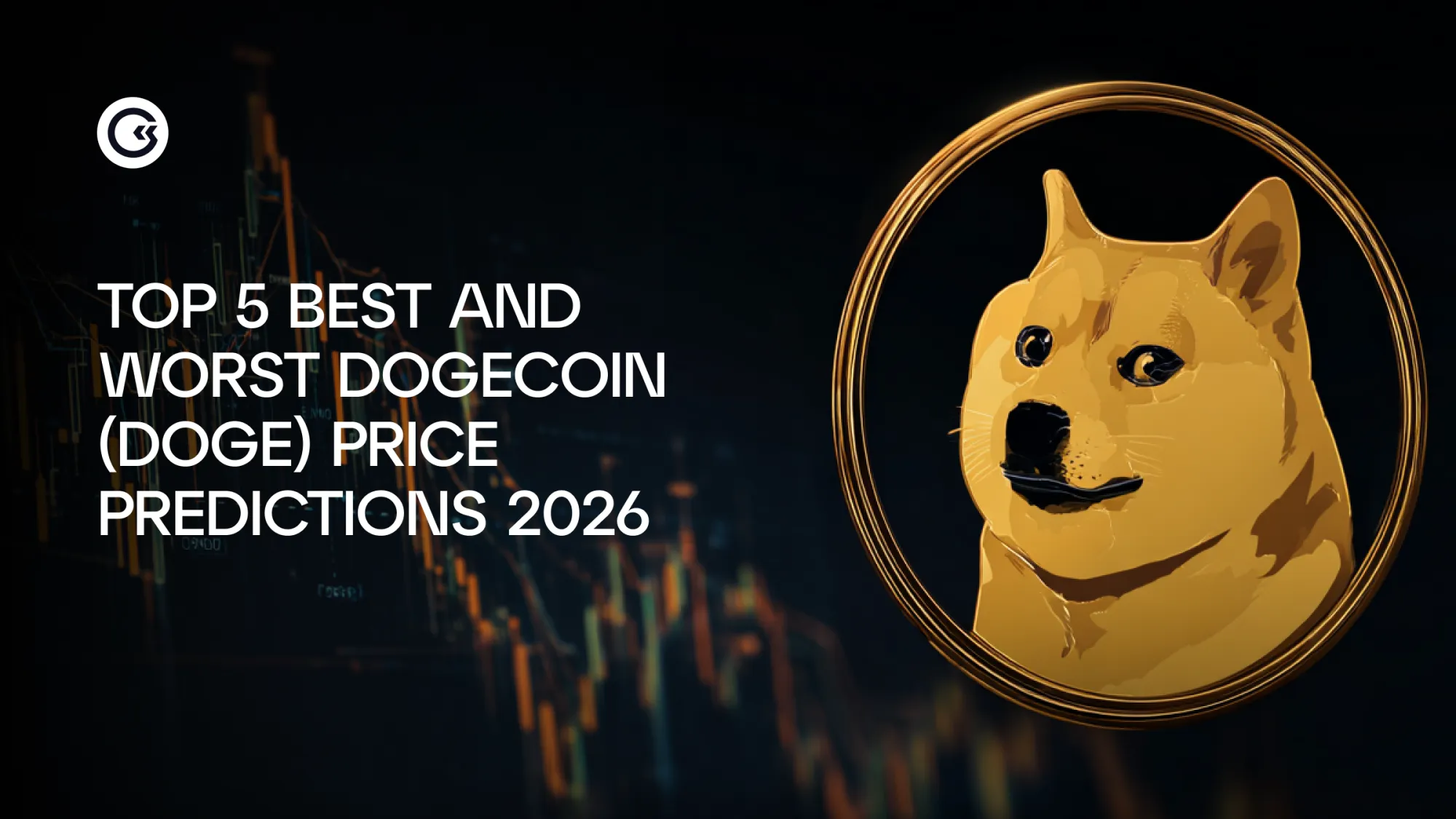 ТОП-5 лучших и худших прогнозов цены Dogecoin на 2026 год