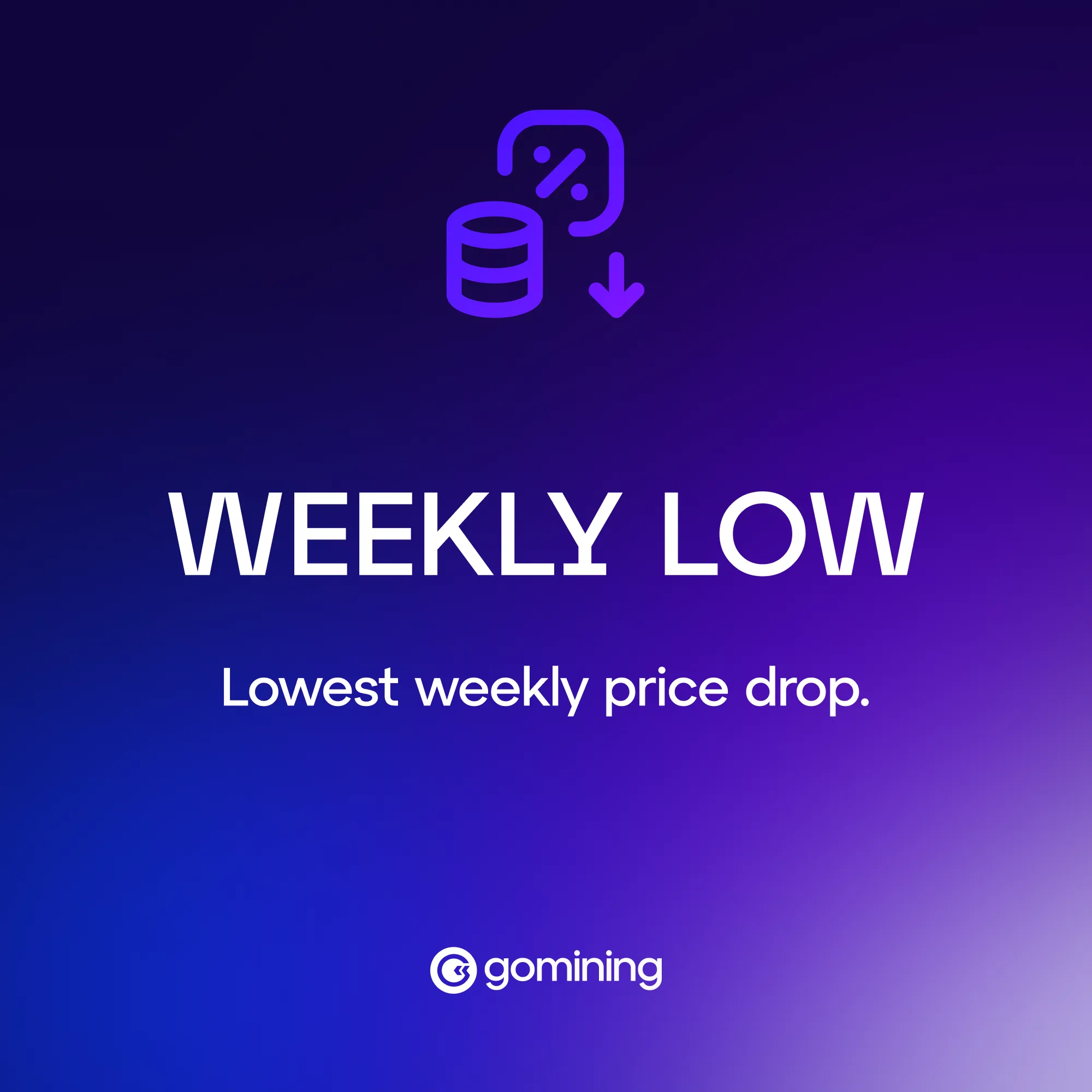 Weekly Low — Lowest price point in Crypto Definition