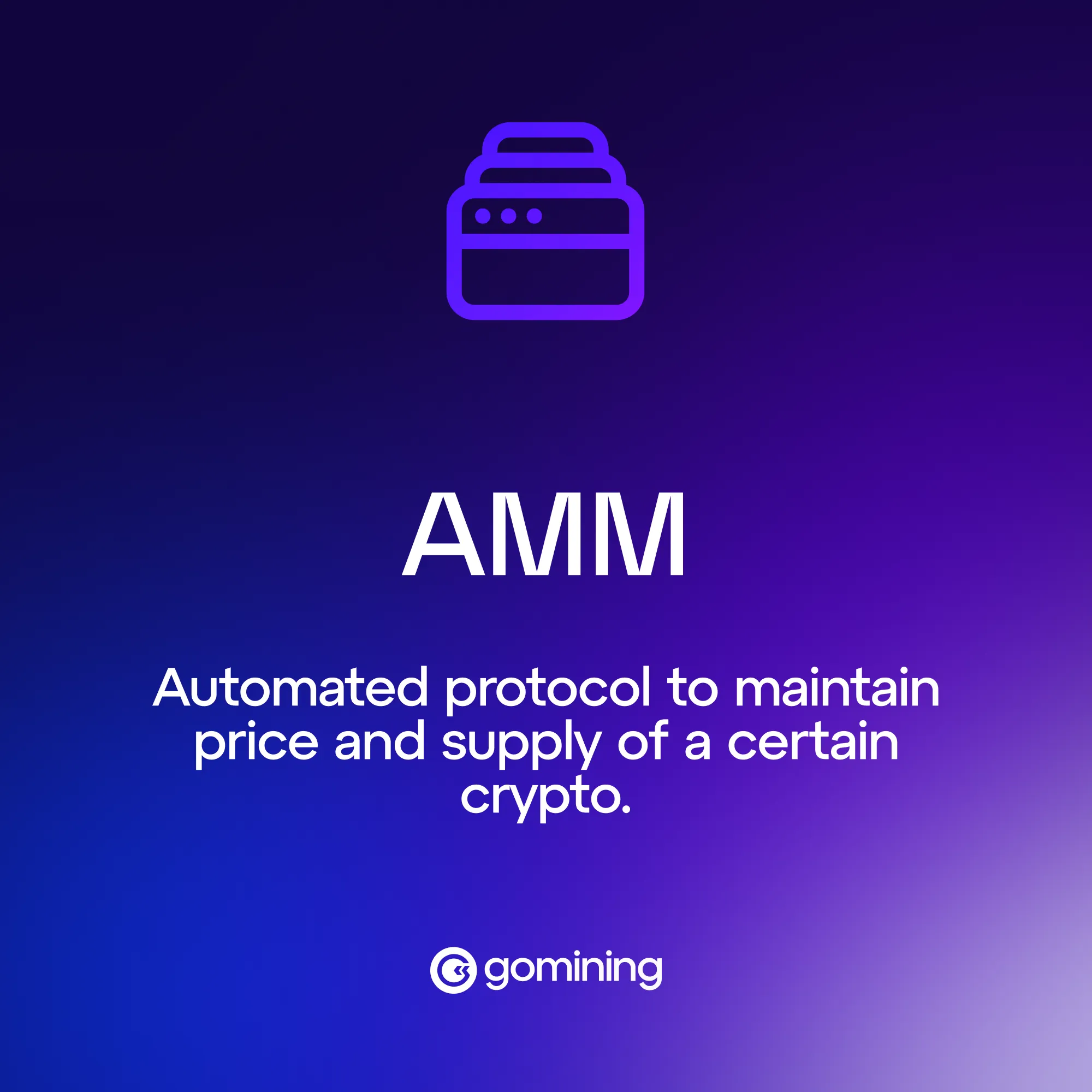 AMM — Automated Market Makers