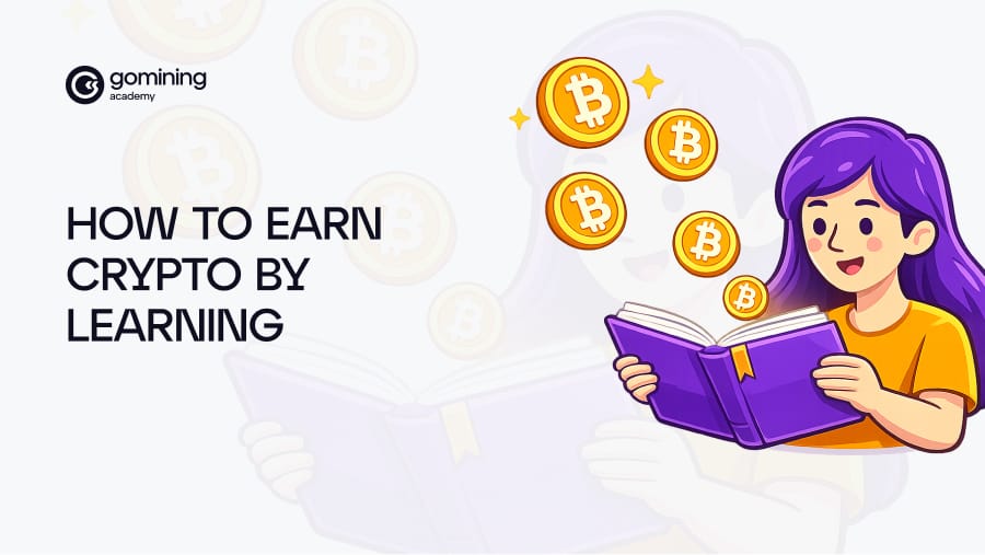 How to Earn Crypto by Learning poster